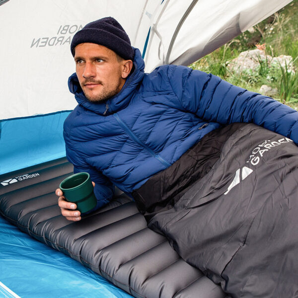 Single Inflatable Cushion Outdoor Camping 9cm Thickened Inflatable Bed Tent Moisture Resistant Mat, Lunch Break Folding Bed