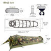 Tunnel tent (camouflage)