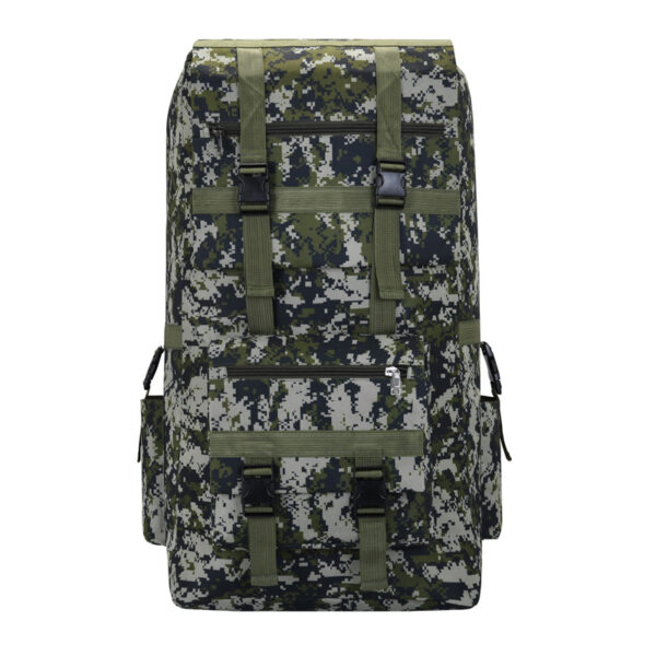 Large capacity outdoor travel backpack men’s 120L military fan backpack new tactical camouflage sports hiking bag