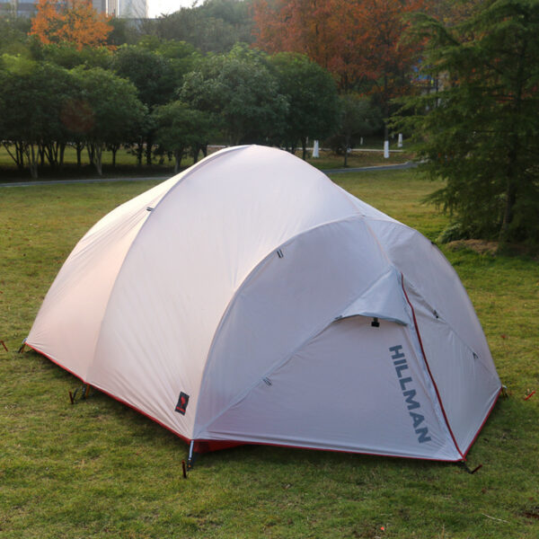 Feiyun 4 Outdoor Multi-person Double Layer Aluminum Pole Tent Ultralight Silicon Coated Waterproof Camping Camping Can