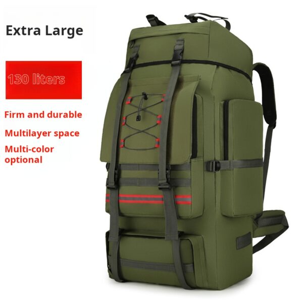 130 liter extra-large travel backpack luggage quilt backpack outdoor camping camouflage moving check-in large backpack