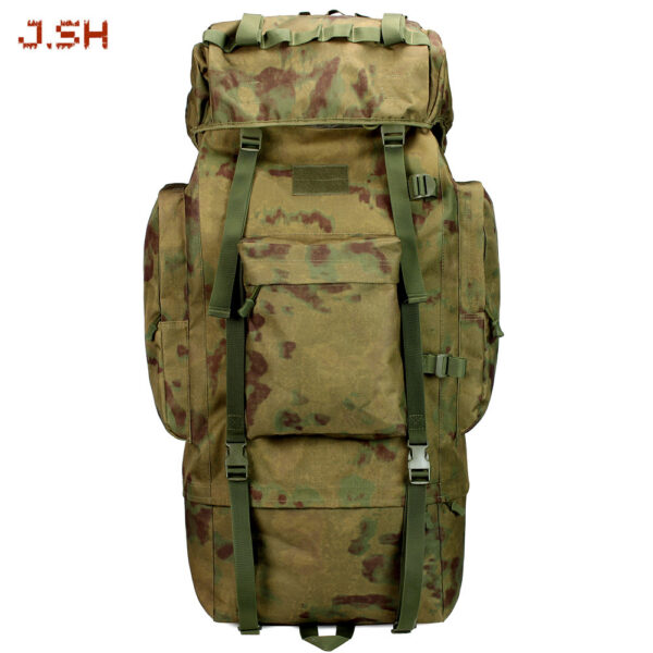 Junsheng New 100L Liter Mountaineering Bag Tactical Backpack Camouflage Backpack Travel Outdoor Mountain Travel Bag Rucksack