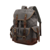 Grey with dark brown